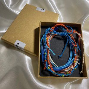 Friendship Bracelet for Women, Woven String Bracelet, Handmade Wrap Braided Brac